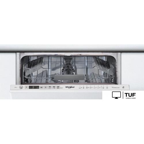 Встраиваемая посудомоечная машина Whirlpool WSIO 3T125 6PE X