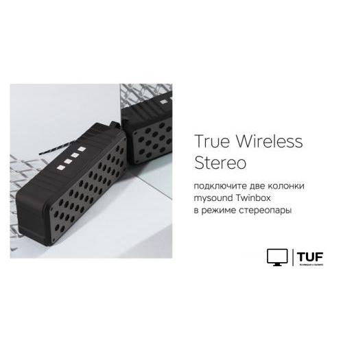 Беспроводная колонка Rombica mysound Twinbox (черный)