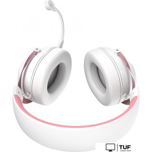 Наушники Defender Sabotauge (белый/розовый)
