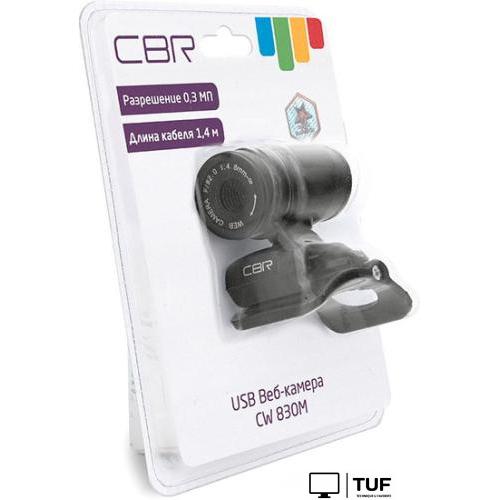 Веб-камера CBR CW 830M (черный)