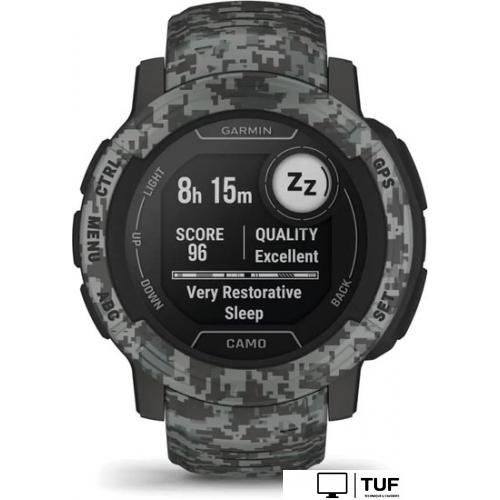 Умные часы Garmin Instinct 2 Camo Edition (темно-серый камуфляж)