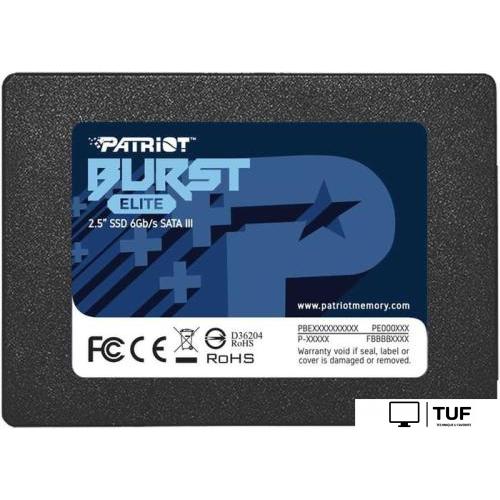 SSD Patriot Burst Elite 120GB PBE120GS25SSDR