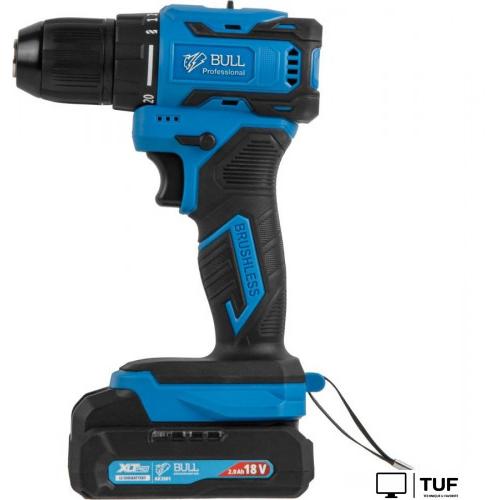 Дрель-шуруповерт Bull SR 1804 1329881 (с 2-мя АКБ, кейс)