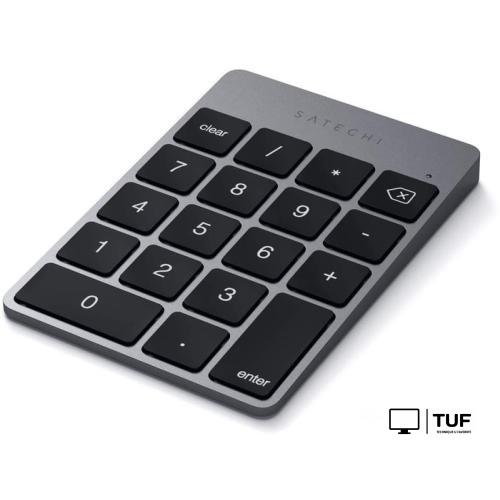 Цифровой блок Satechi Aluminum Slim Rechargeable Bluetooth Keypad (серый космос)