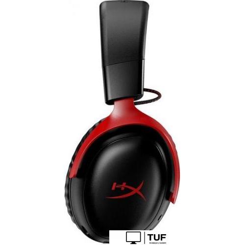 Наушники HyperX Cloud III Wireless (черный/красный)