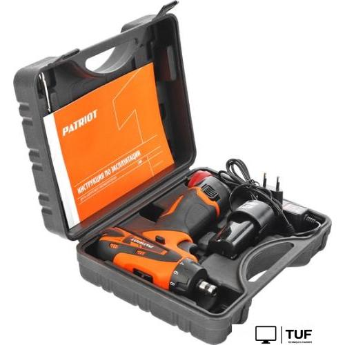 Дрель-шуруповерт Patriot BR 115Li 180201115 (с 2-мя АКБ, кейс)