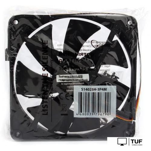 Вентилятор для корпуса Gembird S14025H-3P4M