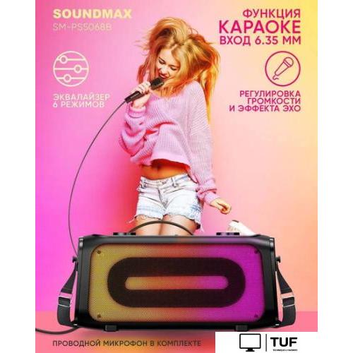 Беспроводная колонка Soundmax SM-PS5068B