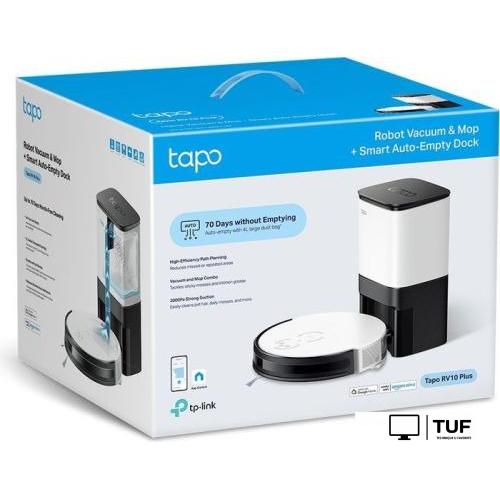 Робот-пылесос TP-Link Tapo RV10 Plus