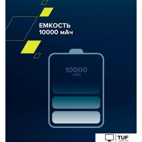 Внешний аккумулятор Canyon PB-109 10000mAh (белый)