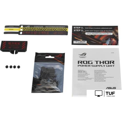 Блок питания ASUS ROG Thor 1000W Platinum II EVA Edition ROG-THOR-1000P2-EVA-GAMING