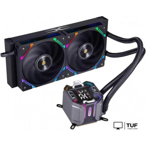 Система жидкостного охлаждения для процессора 1stPlayer X-240E (черный)