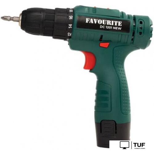 Дрель-шуруповерт Favourite DC 1201 NEW (с 1-им АКБ)