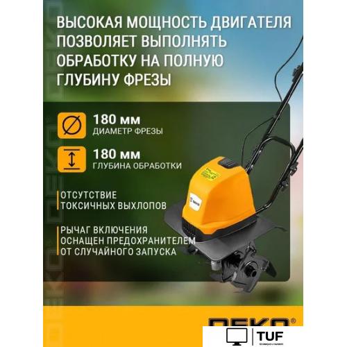 Мотокультиватор электрический Deko DKET1000 081-1042
