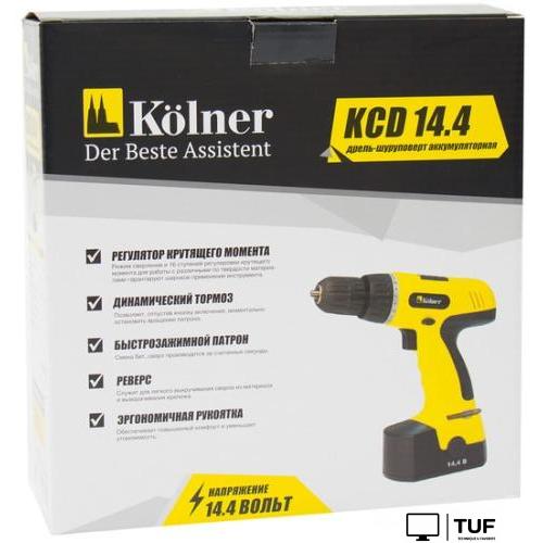 Дрель-шуруповерт Kolner KCD 14.4 (с 1-м АКБ)