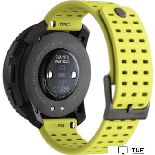 Умные часы Suunto Vertical (черный/лимонный)