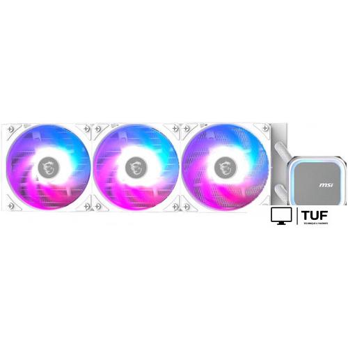 Система жидкостного охлаждения для процессора MSI MAG CoreLiquid A13 360 (белый)