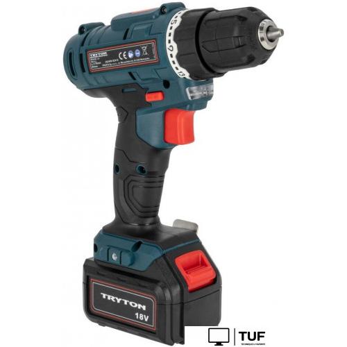 Дрель-шуруповерт Tryton TFV18 (с 1-им АКБ, кейс)