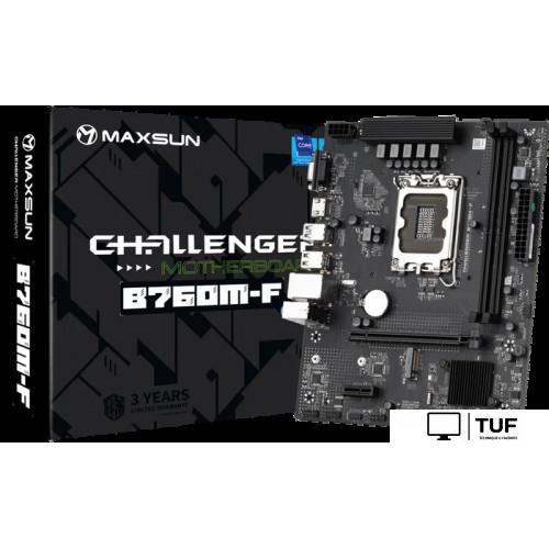 Материнская плата Maxsun Challenger B760M-F