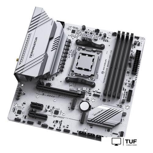 Материнская плата Maxsun Terminator B650M WiFi Ice