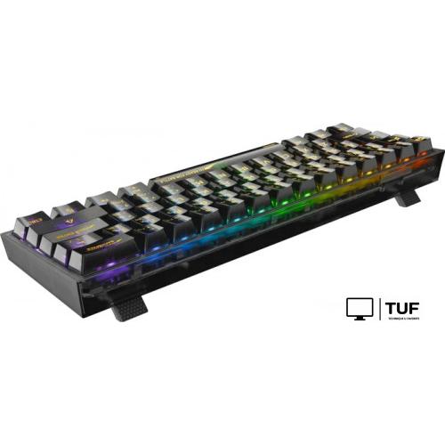 Клавиатура Redragon Fizz (прозрачный/черный)