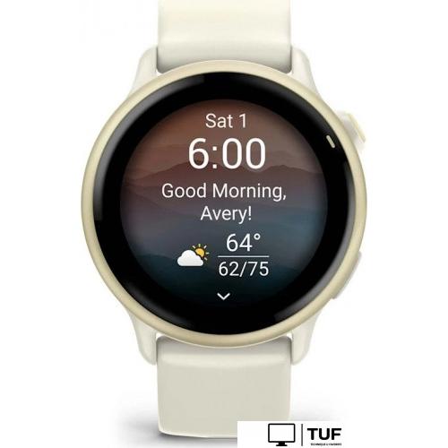 Умные часы Garmin Vivoactive 6 (лунное золото)