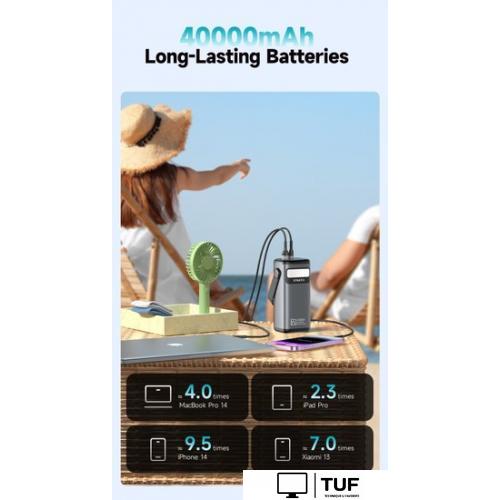 Внешний аккумулятор Romoss PMT40 Pro 40000mAh (черный)