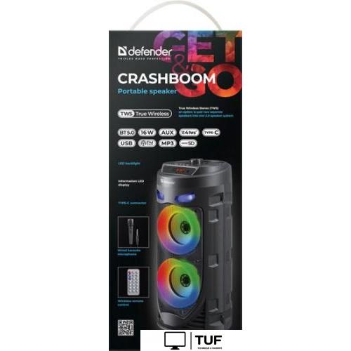 Беспроводная колонка Defender Crashboom