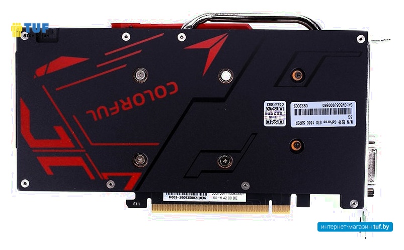 Видеокарта Colorful GeForce GTX 1660 Super NB 6G-V