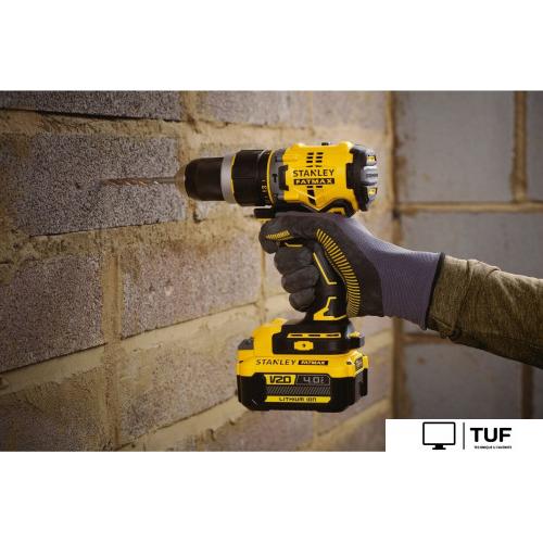 Ударная дрель-шуруповерт Stanley SFMCD721M2K (с 2-мя АКБ, кейс)