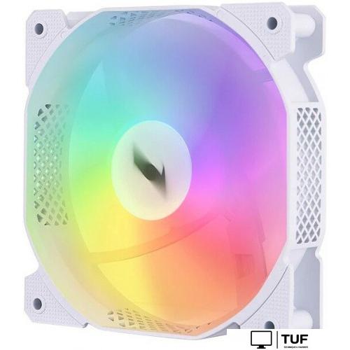 Вентилятор для корпуса 1stPlayer F7 ARGB (белый)