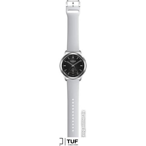 Умные часы Xiaomi Watch S3 M2323W1 (серебристый/серый, международная версия)