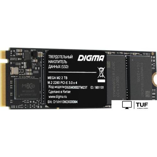 SSD Digma Mega M2 2TB DGSM3002TM23T