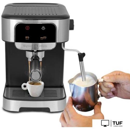 Рожковая кофеварка Zigmund & Shtain Al caffe ZCM-881