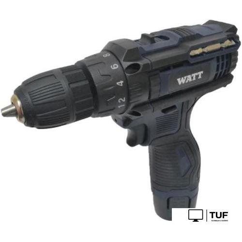 Дрель-шуруповерт WATT WAS-12Li 1.012.025.21 (с 2-мя АКБ, кейс)