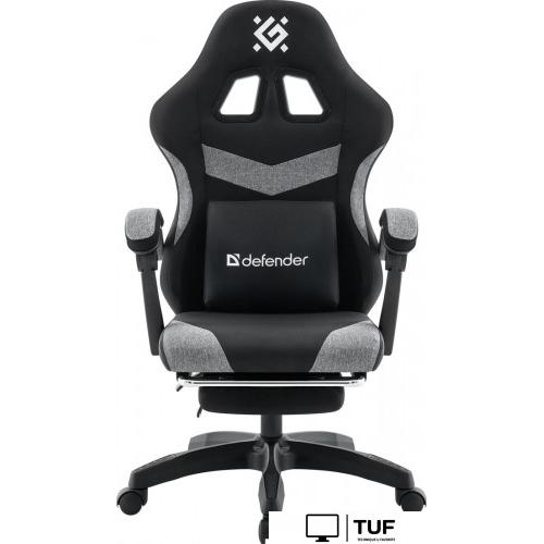Игровое (геймерское) кресло Defender Runa Pro (черный/серый)
