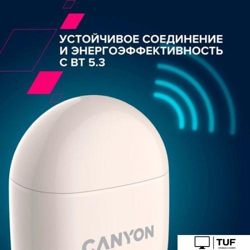 Наушники Canyon TWS-6 (черный)