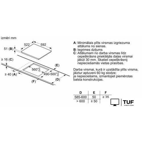 Варочная панель Bosch Serie 4 PUE611BB6E