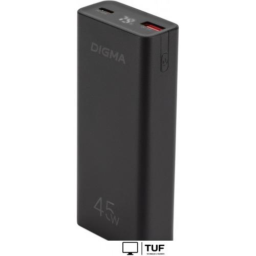 Внешний аккумулятор Digma DGPF10E 10000mAh (черный)