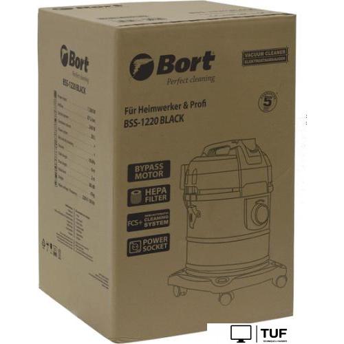 Пылесос Bort BSS-1220 Black