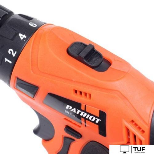 Дрель-шуруповерт Patriot BR 114LI 180201405 (с 2-мя АКБ, кейс)