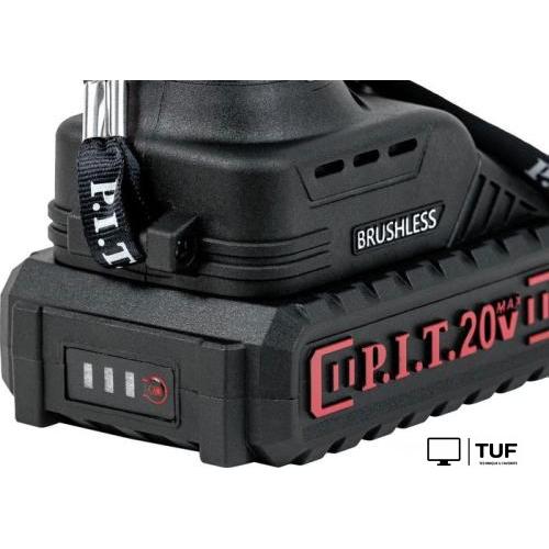 Ударная дрель-шуруповерт P.I.T. PSR18-D4 (с 2-мя АКБ, кейс, набор оснастки)