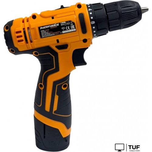 Дрель-шуруповерт Partisan AD-12A (с 2-мя АКБ, кейс)
