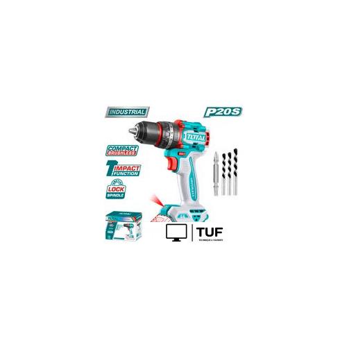 Ударная дрель-шуруповерт Total TIDLI206681 (без АКБ)