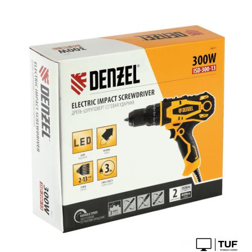 Ударная дрель-шуруповерт Denzel ISD-300-13