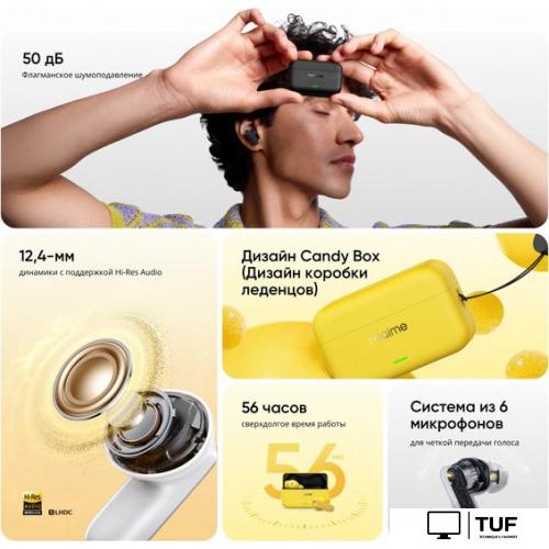 Наушники Realme Buds T500 Pro (черный)