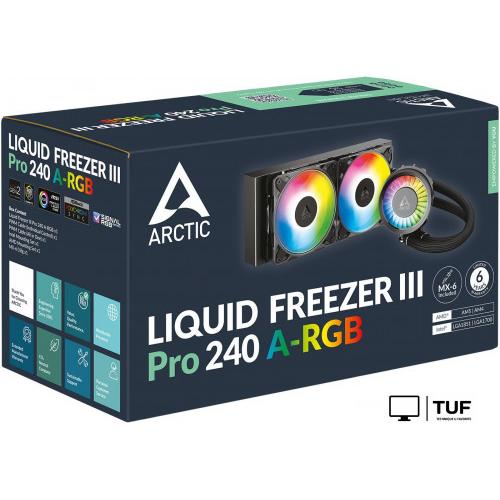 Система жидкостного охлаждения для процессора Arctic Liquid Freezer III Pro 240 A-RGB ACFRE00182A