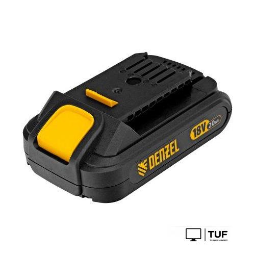 Ударная дрель-шуруповерт Denzel CIDB-IB-18-02 26130 (с 2-мя АКБ, кейс, набор оснастки)