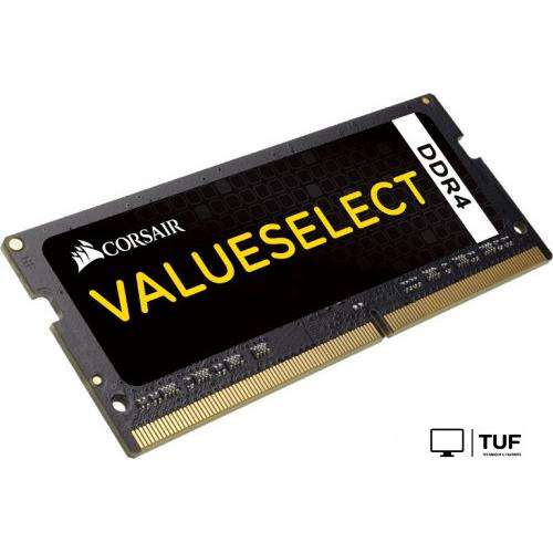 Оперативная память Corsair Value Select 2x8GB DDR4 SO-DIMM PC4-17000 [CMSO16GX4M2A2133C15]