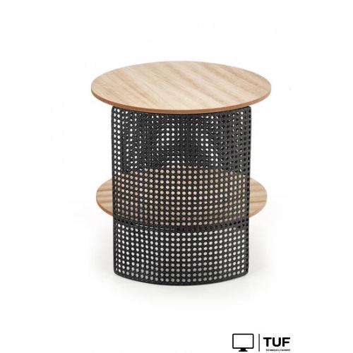 Журнальный столик Halmar Trafica (натуральный/черный)